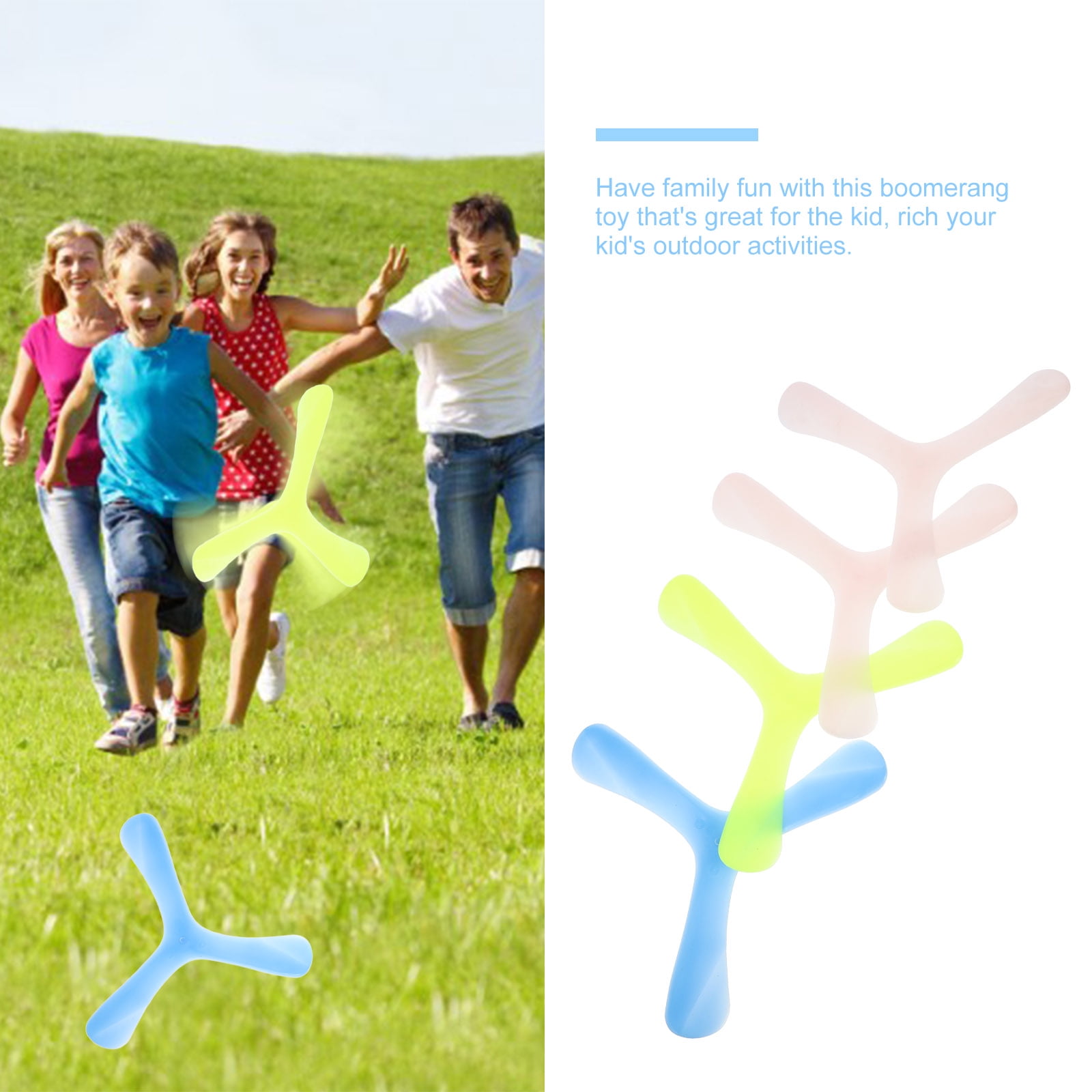 Boomerang Boomerang Toysports Flying Christmas Gifts Glowing Return