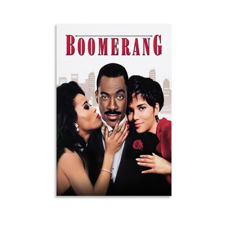 Boomerang Movie Poster 1992 Retro Comedy Movie Poster Canvas Painting Wall Art Poster for Bedroom Living Room Decor
