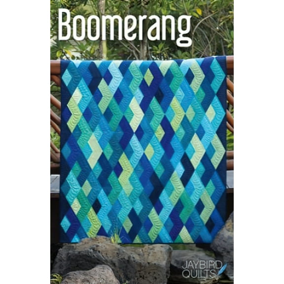 Boomerang Quilt Pattern by Julie Herman of Jaybird Quilts