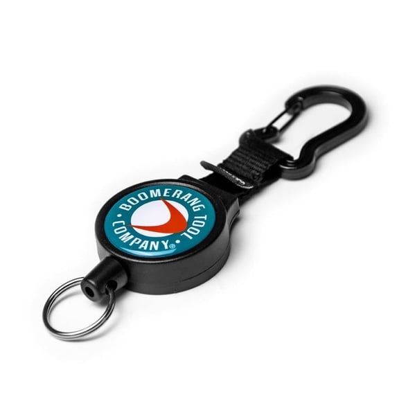 Boomerang Tool Company 6 oz Fishing Tool Carabiner Zinger with 36" Retractable Kevlar Cord