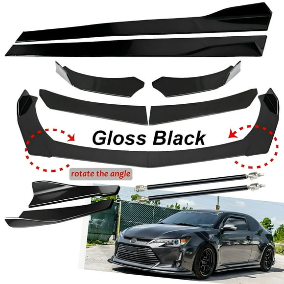 Booming up For Scion tc Front Bumper Lip Spoiler Body Kit Rear Side Skirt Splitter