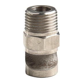 Boomless Nozzle 1/2 Inch Stainless Steel Deflector 140-170 Spray Angle