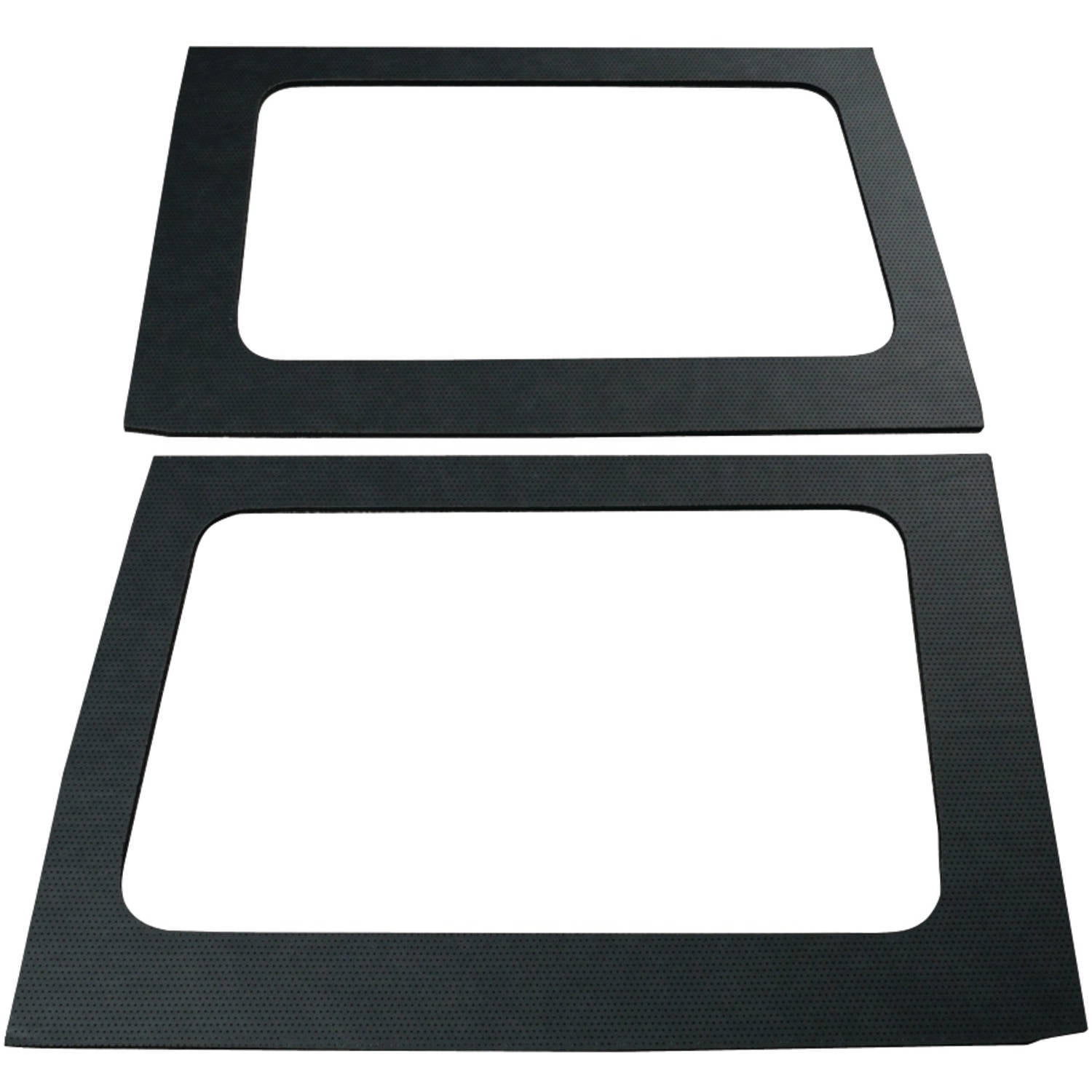 Boommat 050163 Leather-look Rear Side Windows Sound-Deadening For 2011 & Up Jeep Wrangler Hard Tops (4 Door)
