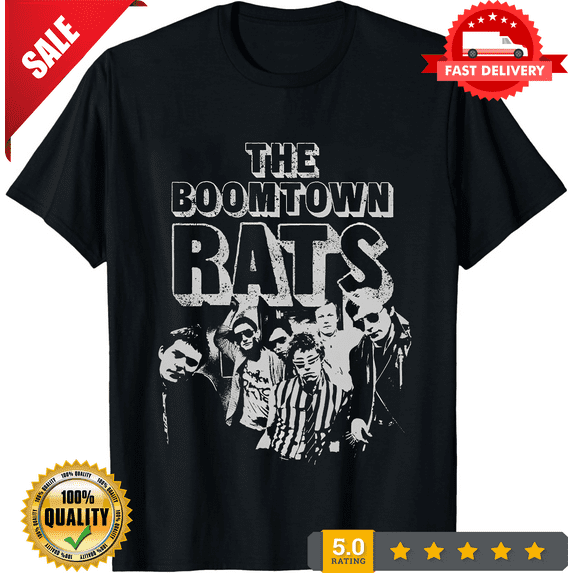 Boomtown Rats Band Rock Gift Unisex T-shirt Full Size S to 5XL PR665, NEW TRENDING ITEM-TH70743