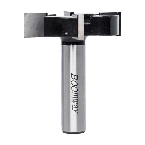 Boomway Spoilboard Router Bit 1/2" Shank 2" Dia Carbide Woodworking