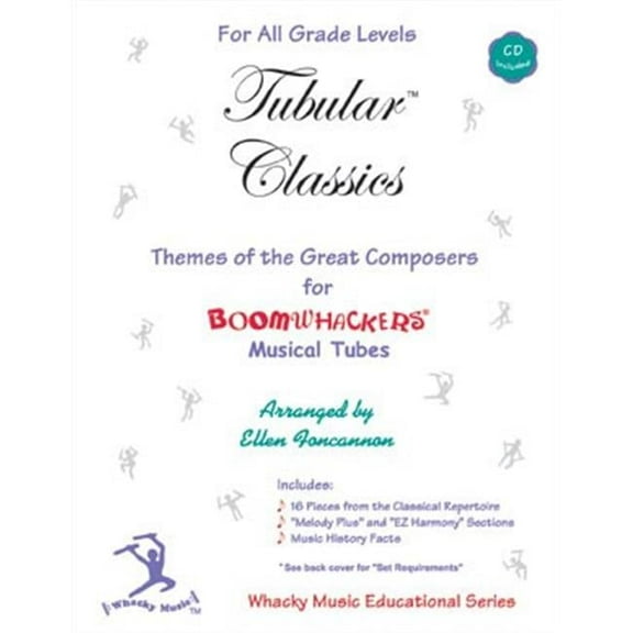 Boomwhackers Boomwhackers Tubes Tubular Classics Songbook with CD