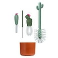 thumbnail image 1 of Boon Cacti Bottle Cleaning Brush Set, Terracotta, 1 of 6