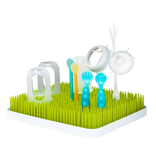 Boon Baby Grass Accessory Dishwasher Safe LAWN Countertop Drying Rack