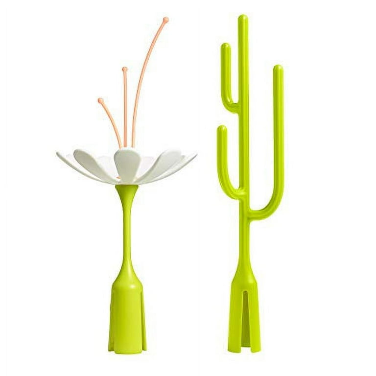 Boon grass bottle drying rack with stem bundle hotsell