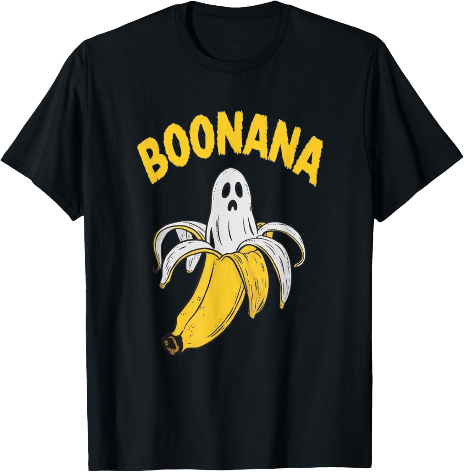 Boonana Cute Ghost Banana Halloween Costume Men Women Kids T-Shirt ...