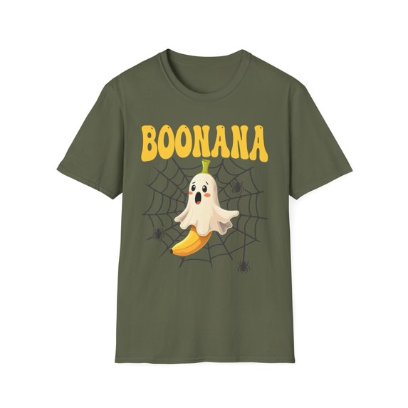 Boonana Funny Halloween Pumpkin Ghost Autumn Fall Lover TShirt