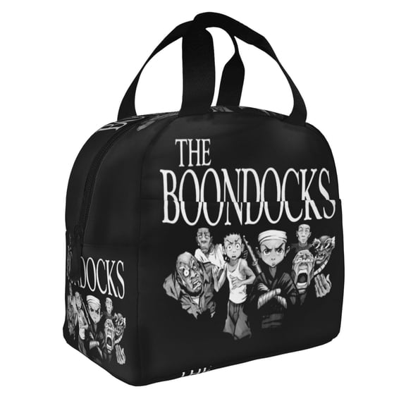Boondock Lunch Bag Insulated Lunch Box Reusable Cooler Cartoon Lunch Tote Bag Picnic Travel Office