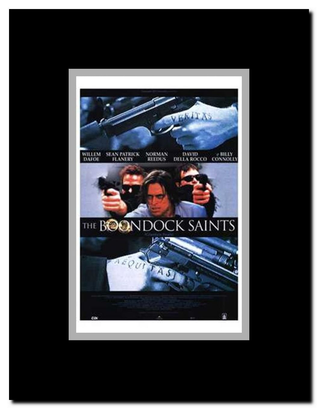 Boondock Saints - style A (Italian) Framed Movie Poster