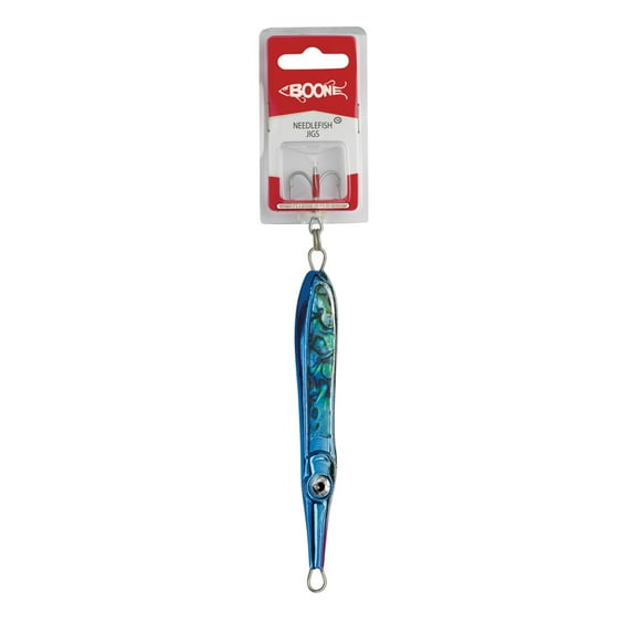 Boone Needlefish Jig Blue -5.5", 2.5 oz.