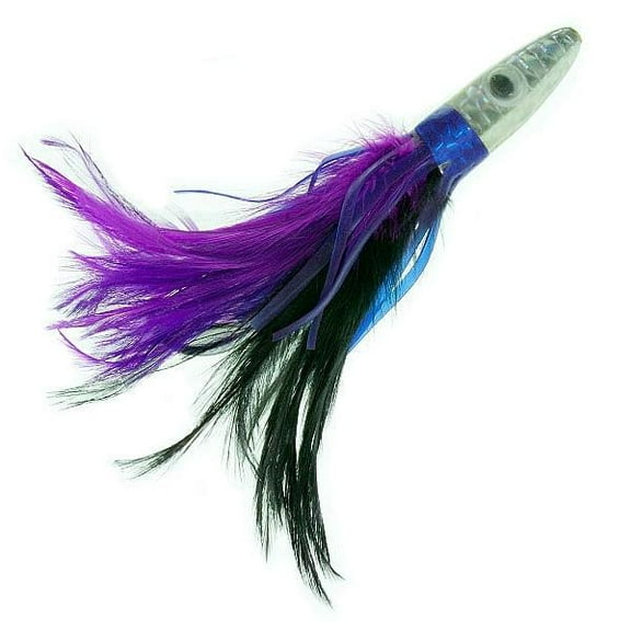 Boone 51432 Tuna Treat Rigged Trolling Feather 6" 1 1/2 oz 6/0