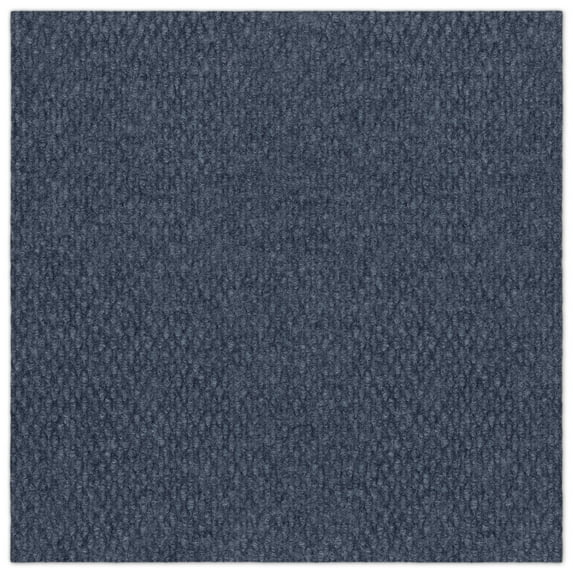 EAZY Floor Boone Hobnail Blue Residential 18 in. x 18 in. Peel and Stick Carpet Tile Square 22.5 Sq. ft. 10 Tiles Per Box