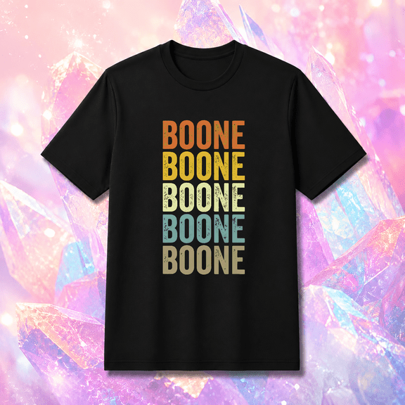 Boone City Retro Local Pride Unisex T-Shirt, Up to 5XL