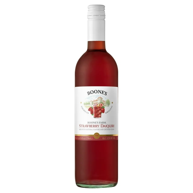 Boone's Farm Strawberry Daquiri Fruit Wine, 750ml Bottle