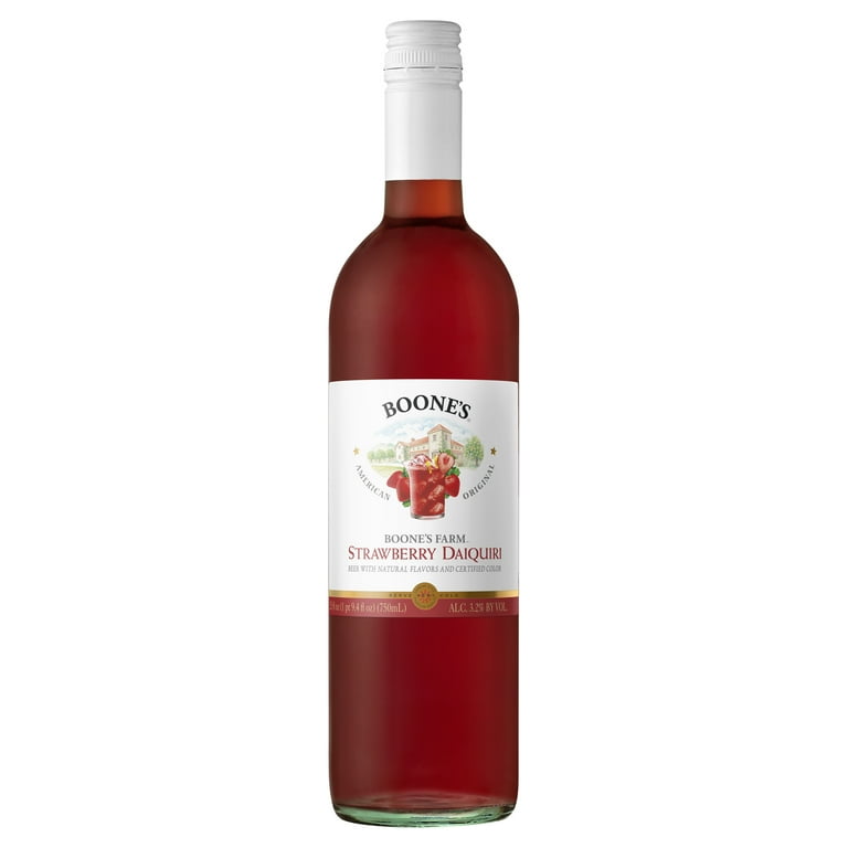 Boone s Farm Strawberry Daquiri Fruit Wine 750ml Bottle Walmart