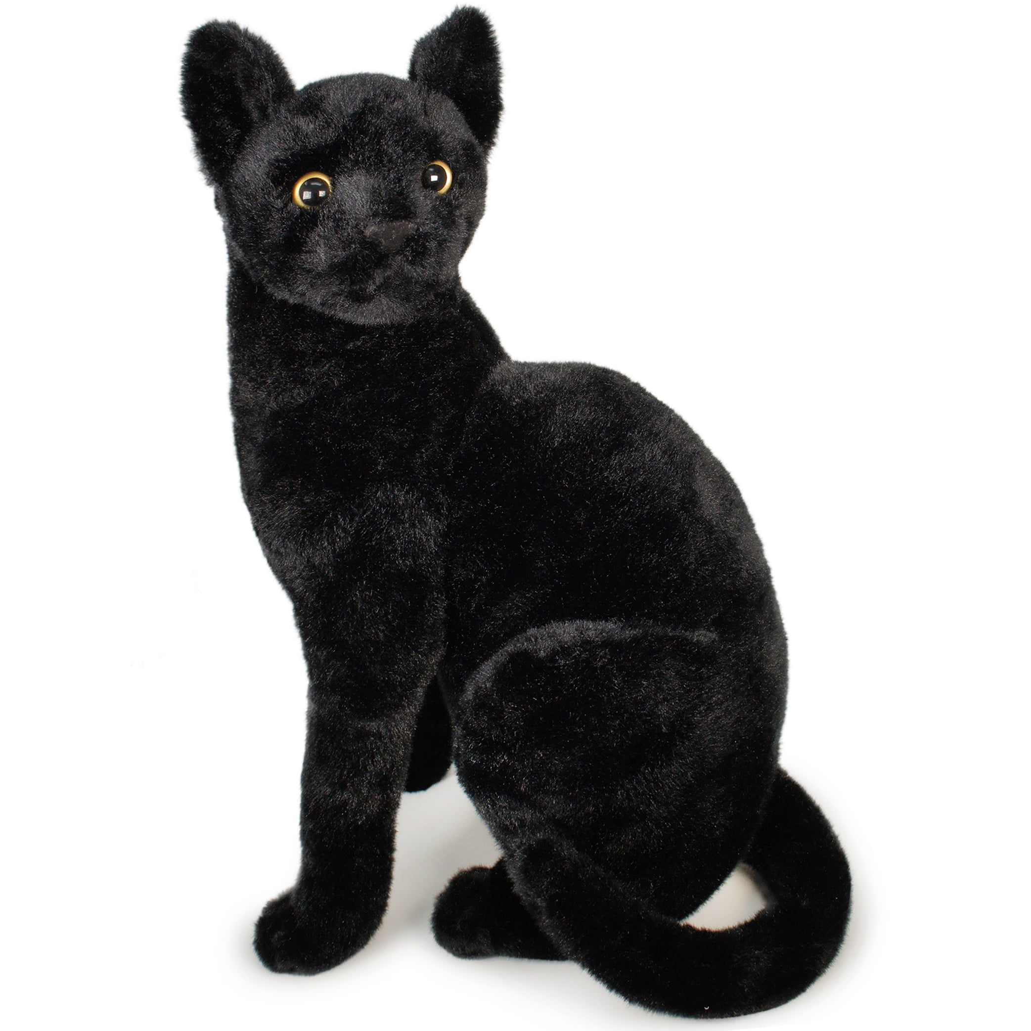 VIAHART Boone the Black Cat | 13 Inch Stuffed Animal Plush | by TigerHart Toys