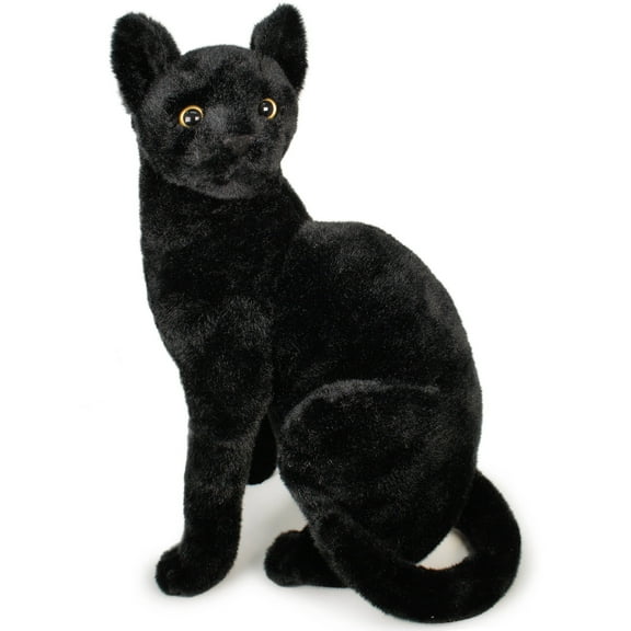 Boone the Black Cat | 13 Inch Stuffed Animal Plush | by TigerHart Toys