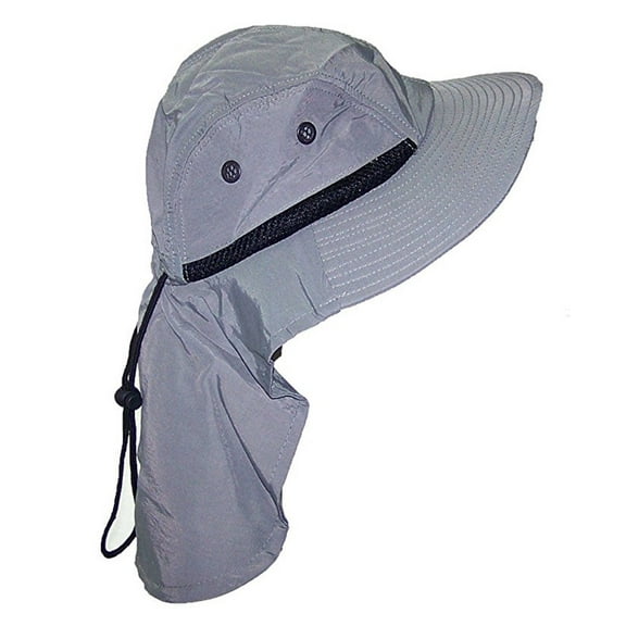 Boonie Brim Neck Cover Fishing Flap Cap