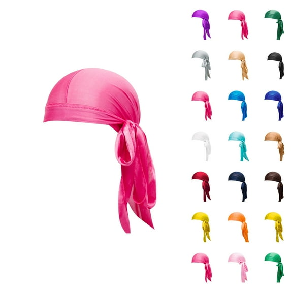 Boonie Bucket Hat for Women - Military Style Sun Hat Neck Flap Silky Durag Multi Colour Options | Silk Du Rags For Men & Women | For Waves Braids & Locs