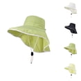 thumbnail image 1 of Boonie Bucket Hats for Kids - UPF 50+ Sun Protection Hat Summer Outdoor Sunshade For Men And Women Mountaineering Fishing Sunscreen Large Brim Shawl Neck Protectors Quick Drying, 1 of 3