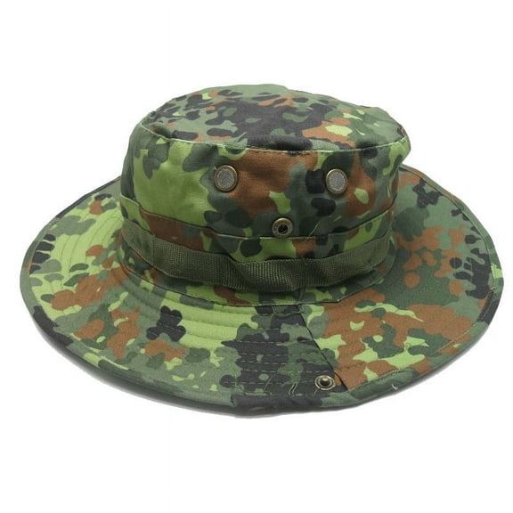 Boonie Hat Military Style Camouflage Hat with Windproof Cord and Foldable Brim.camo Fishing hat