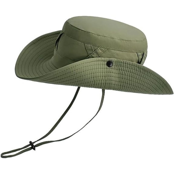 Boonie Hat, Sun Hat, 2 in 1 Muti-Functional Protection Hat Suit for Outdoor Activities, High-Performance Hat is A Must-have for Summer for Men and Women, Army Green