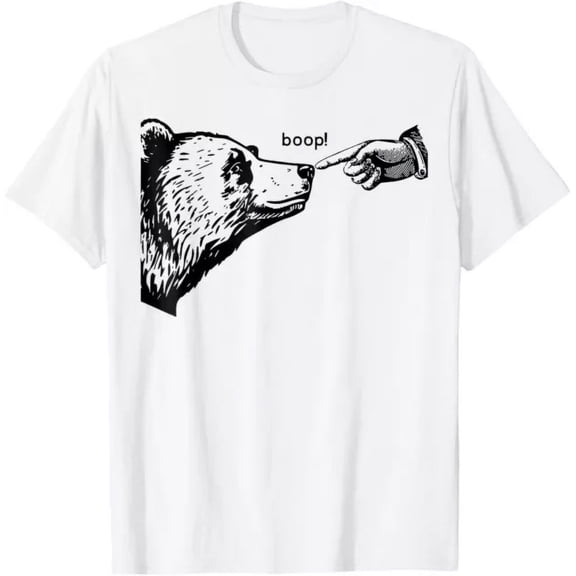 Boop Bear T-Shirt Unisex S-5XL Hot Trending Shirt, Vintage Birthday Gift