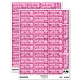 thumbnail image 1 of Boop Beep Bop Robot Speak For Great Work Teacher Student School Sticker Set - Hot Pink - Gloss Finish - 1.5" Small, 1 of 7