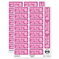 thumbnail image 1 of Boop Beep Bop Robot Speak For Great Work Teacher Student School Sticker Set - Hot Pink - Gloss Finish - 2.00" Large, 1 of 7