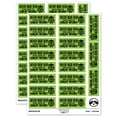 thumbnail image 1 of Boop Beep Bop Robot Speak For Great Work Teacher Student School Sticker Set - Light Green - Matte Finish - 2.00" Large, 1 of 7