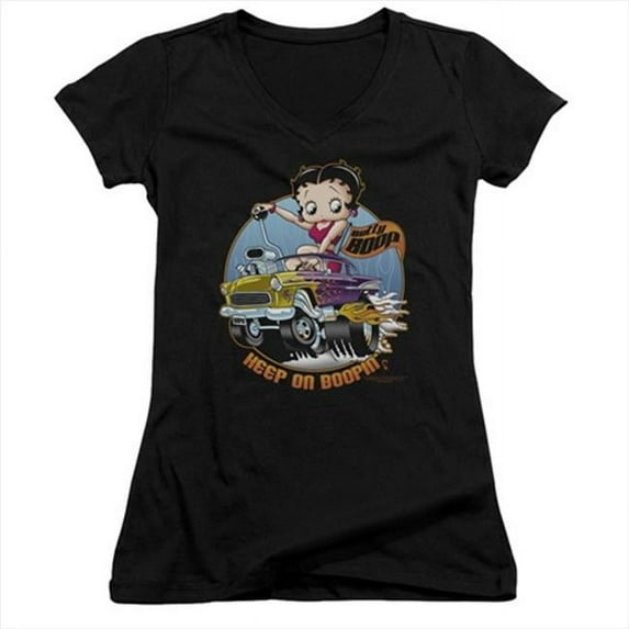 Boop-Keep On Boopin - Junior Tee, Black - Medium