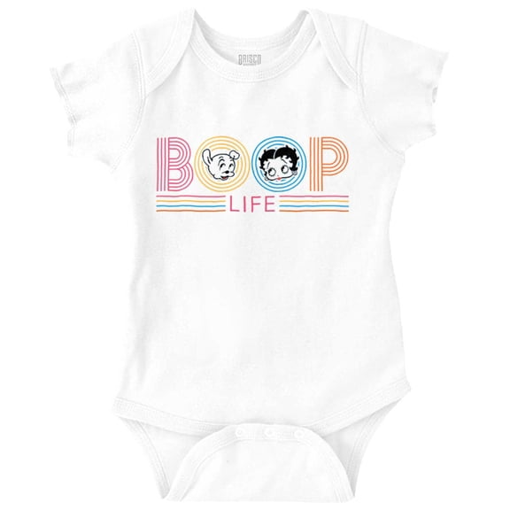 Boop Life Cute Betty Pudgy Adorable Bodysuit Jumper Girls Infant Baby Brisco Brands 12M