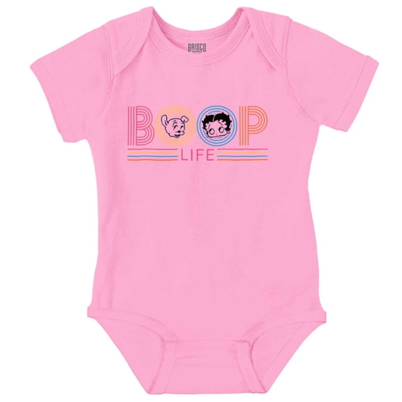 Boop Life Cute Betty Pudgy Adorable Bodysuit Jumper Girls Infant Baby Brisco Brands 12M