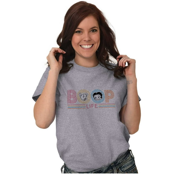 Boop Life Cute Betty Pudgy Adorable Women's Graphic T Shirt Tees Brisco Brands S