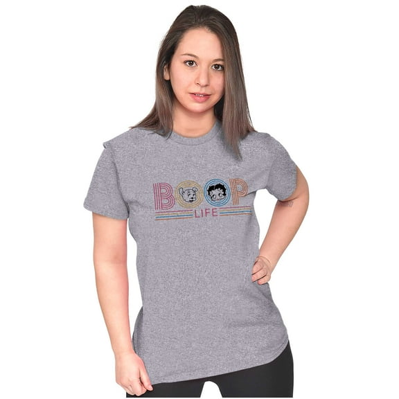 Boop Life Cute Betty Pudgy Adorable Women's T Shirt Ladies Tee Brisco Brands L