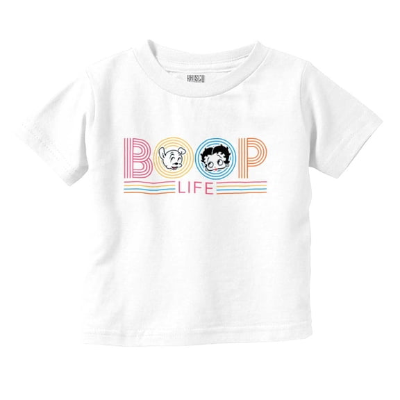 Boop Life Cute Betty Pudgy Adorable Youth T Shirt Tee Girls Infant Toddler Brisco Brands 2T