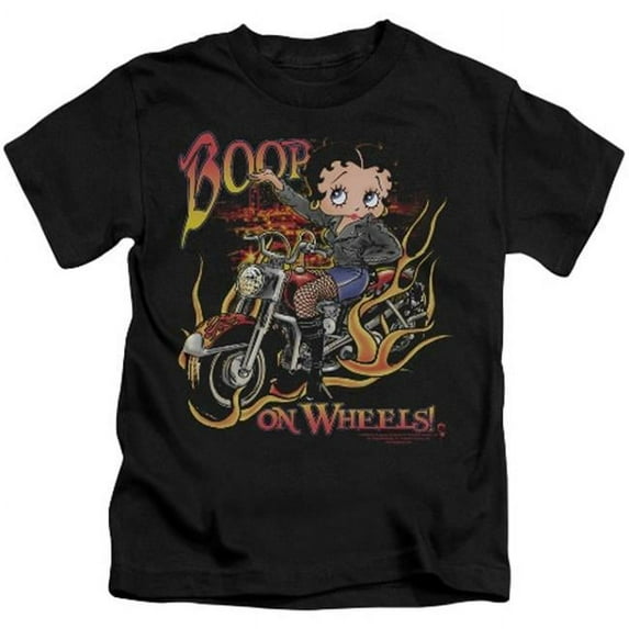Boop-On Wheels - Short Sleeve Juvenile 18-1 Tee - Black- Small 4