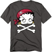 Betty Boop T-Shirt Pirate Unisex Graphic Tee For Men & Women
