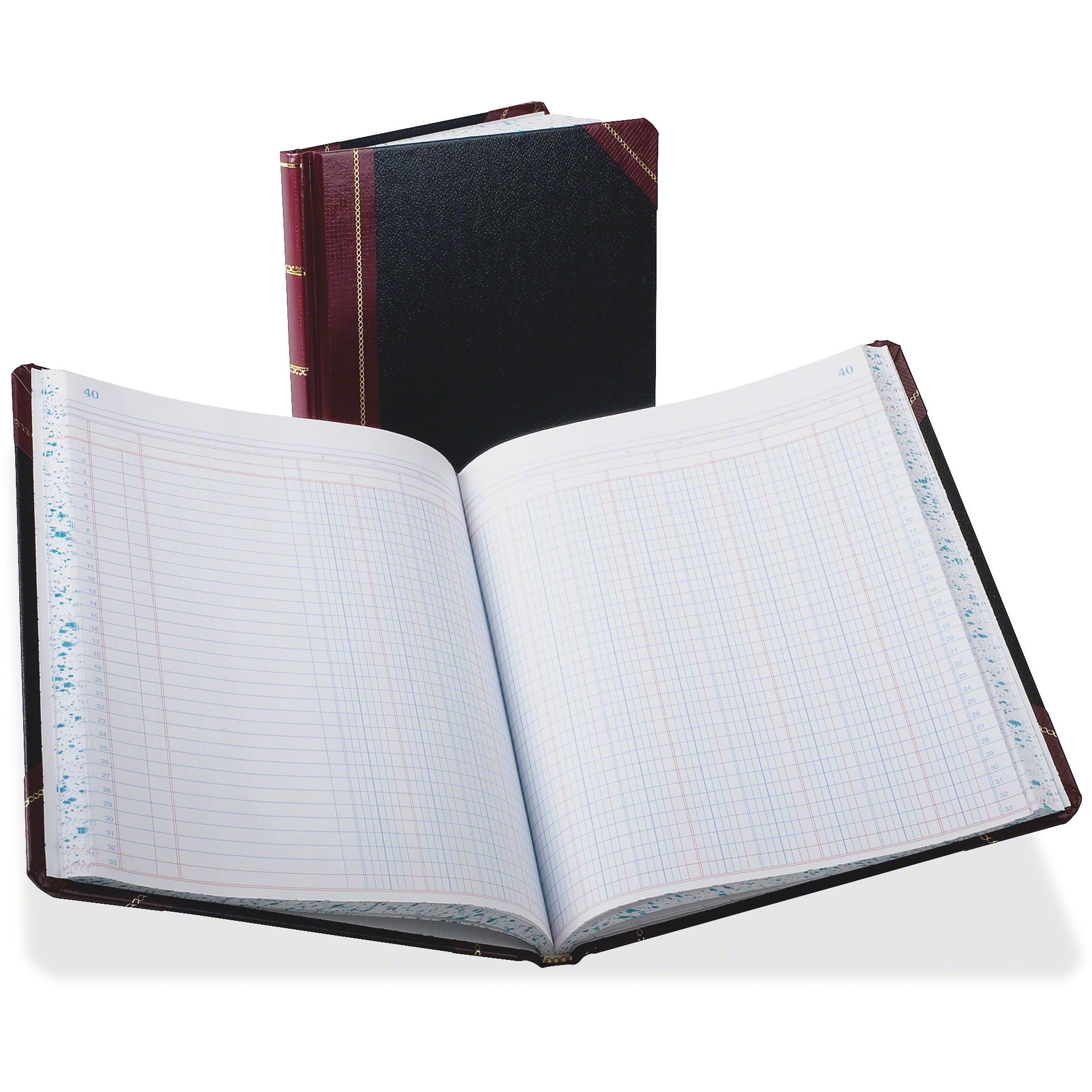 Boorum & Pease Boorum Double Page Columnar Book, 1 Each (Quantity)