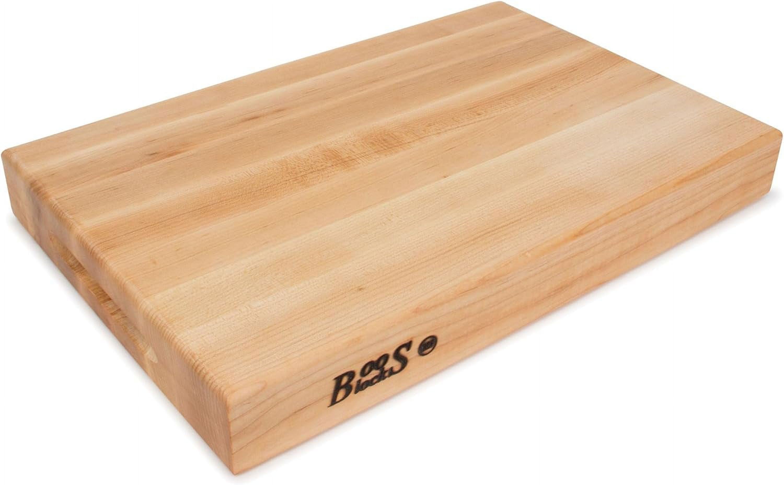 Boos Boos Block RABoard Series Large Reversible Wood Cutting Board, 18