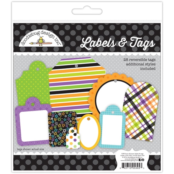 Boos & Brews Labels & Tags-
