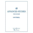 thumbnail image 1 of Boosey and Hawkes 40 Advanced Studies for Bb Bass/Tuba (B.C.) Boosey & Hawkes Chamber Music Series Composed by H.W. Tyrrell, 1 of 1