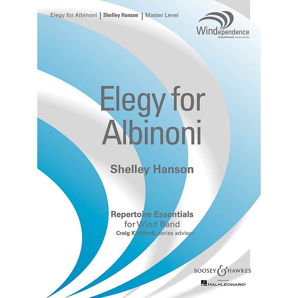 Boosey and Hawkes Elegy for Albinoni (Score Only) Concert Band Level 4