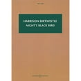 thumbnail image 1 of Boosey and Hawkes Night's Black Bird Boosey & Hawkes Scores/Books Series Softcover Composed by Harrison Birtwistle, 1 of 1