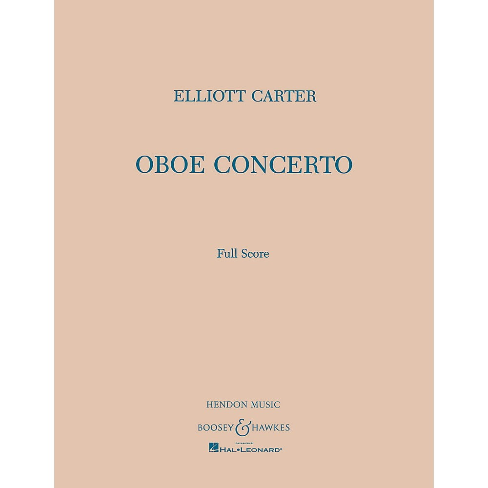 Boosey and Hawkes Oboe Conc Boosey & Hawkes Scores/Books Series by Elliott Carter