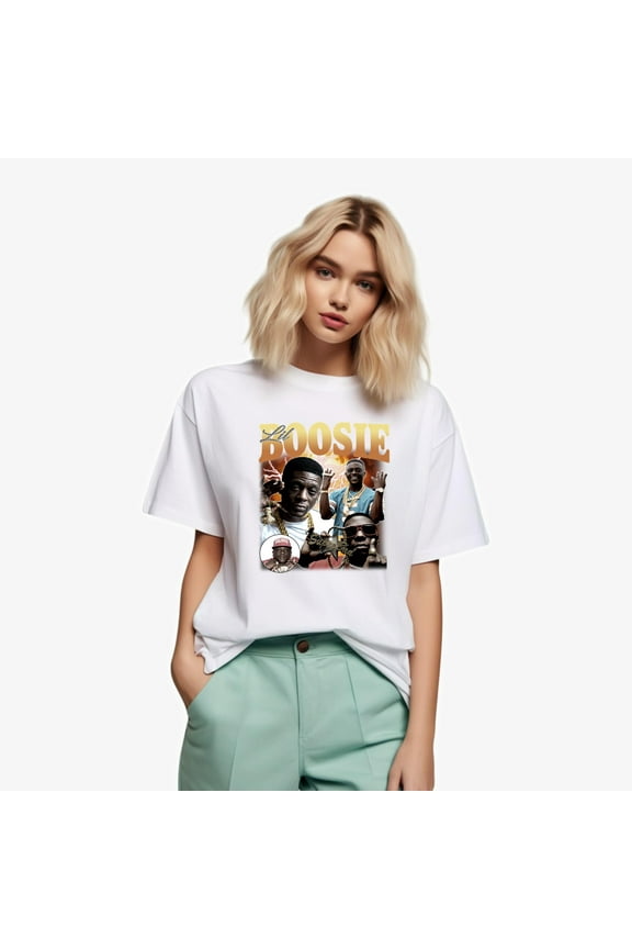 Boosie Badazz Graphic Rapper Lil Boosie Hip Hop Tee T-Shirt, for men & women, up to size 5XL